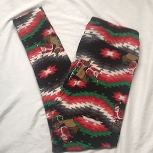 LuLaRoe Christmas Leggings TC